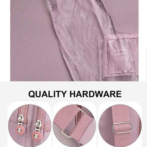 Lightweight Water-Resistant Crossbody Bag for Women - Perfect for Travel - Picture 7 of 7